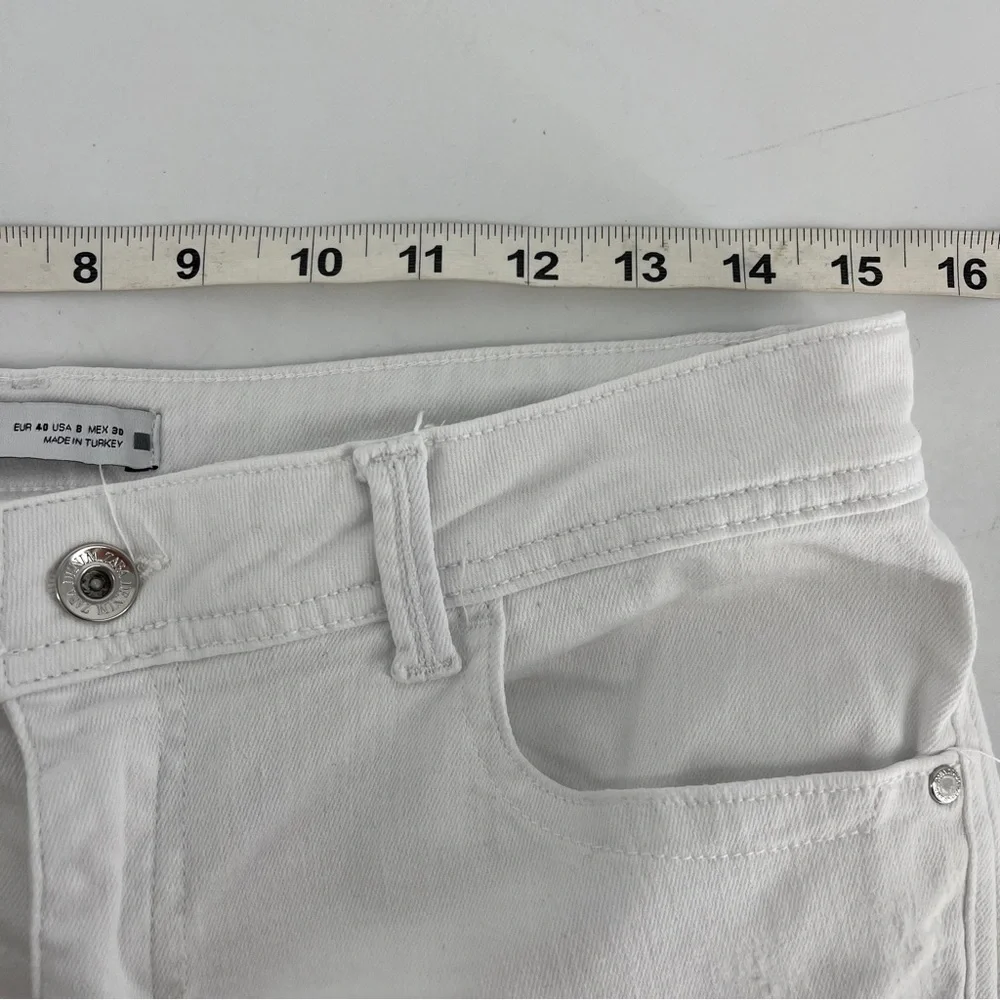 ZARA White Skinny Jeans - Picture 9 of 11